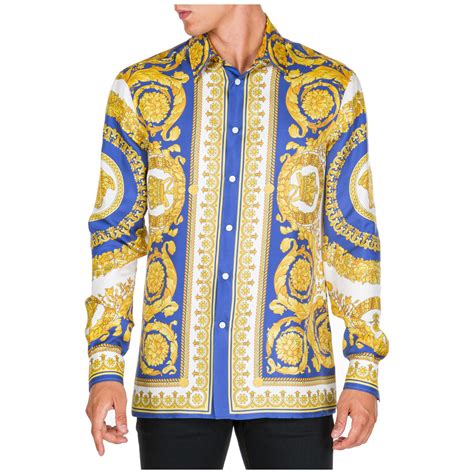 versace shirt mens cheap|versace long sleeve t shirt.